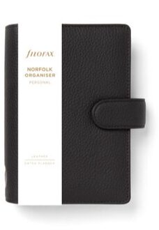 Filofax norfolk organiser, formaat personal, kleur espresso