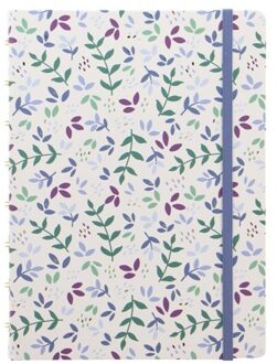 Filofax Notitieboek Garden Ruled Sunrise A5 Wit/blauw