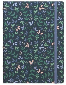 Filofax Notitieboek Ruled Dusk A5 Gelinieerd Papier Groen/roze Multikleur