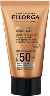 FILORGA Uv Bronze Face Spf50+ Anti Ageing Sun Fluid 40ml