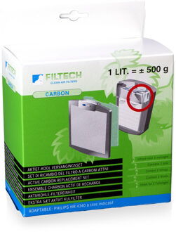 FILTECH koolstoffilter vulling