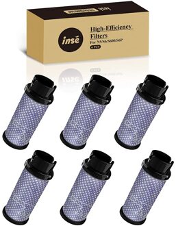 Filter Pakket Voor Snoerloze Stofzuiger Inse N5 S6 S6P S600 2 Stuks Of 6 Stuks 6 stk package