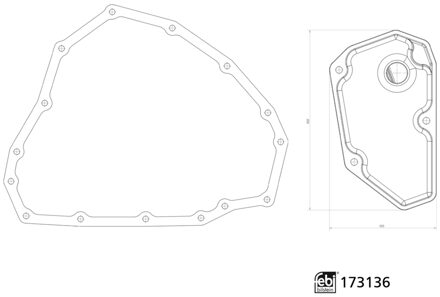 Filterset transmissieolie 173136