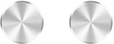 Fimilef Metalen Plaat Voor Magnetische Auto Telefoon Houder Magneet Stand Ijzeren Plaat Schijf Sticker Voor Magnetische Mobiele Telefoon Houder 2 Sliver