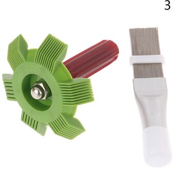 Fin Reparatie Kam Auto Plastic A/C Condensor Stijltang Koeling Radiator Verdamper Airconditioning Gereedschap Lavendel