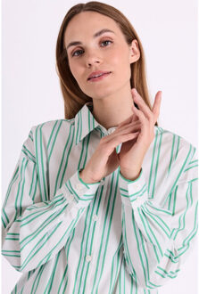 fina 207500 star off-white with bright green Groen - L