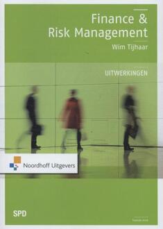 Finance en risk management uitwerkingen - Boek W.A. Tijhaar (9001823920)