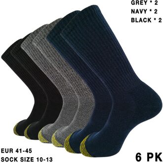 FINDCOOL Bergbeklimmen Wandelen Riding Running Ski Sokken mannen High-Top Sport Sokken Sneldrogende Ademend Fietsen Sokken zwart 2 grijs 2 Navy2