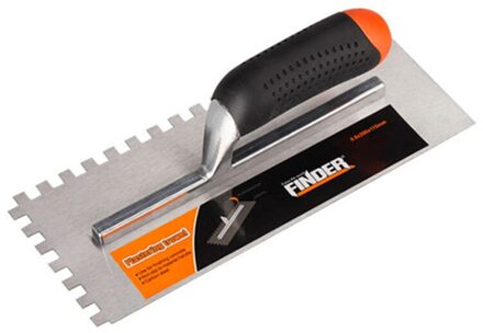 Finder Tand Vormen Van Roestvrij Stalen Messen, Met Een Houten Handvat Stukadoors Troffel Structuur Beton Spatel Tool