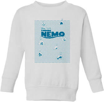 Finding Nemo Now What? Kids' Sweatshirt - White - 110/116 (5-6 jaar) Wit