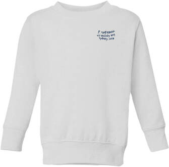Finding Nemo P.Sherman 42 Wallaby Way Kids' Sweatshirt - White - 146/152 (11-12 jaar) Wit - XL