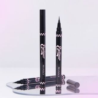 Fine Long-Lasting Liquid Eyeliner Black - 0.4g