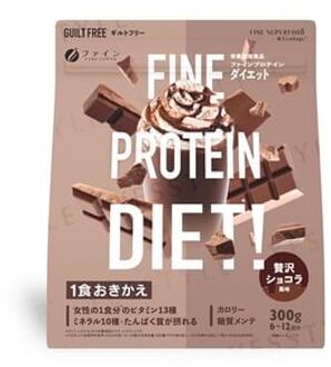 Fine Protein Diet Powder Chocolate Flavor 300g