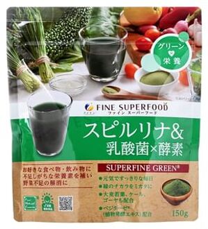 Fine Superfood Spirulina + Lactic Acid Powder 150g