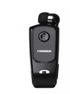 Fineblue F920 Oortelefoon Bluetooth-Compatibel Lotus Met Draad Draadloze Clip Op Headset Oortelefoon Handsfree Oordopjes Voor Telefoon F990 zwart
