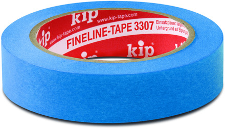 fineline tape washi-tec 3307 blauw 24mm x 50m