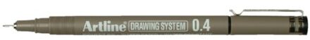 Fineliner Drawing System 0,4 mm Zwart