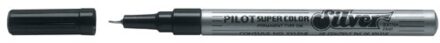 Fineliner PILOT Super zilver extra fijn 0.5mm