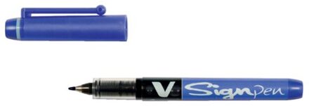 Fineliner PILOT V-Sign blauw 0.6mm