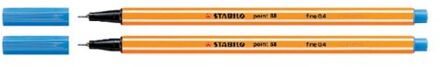 Fineliner STABILO point 88/32 ultramarijn blauw