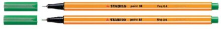 Fineliner STABILO pointt 88/36 smaragd groen