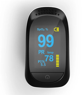 Finger Pulse Fingertip led Oximeter SPO2 Medical Blood Oxygen With Respiratory Rate Pulse OximeterDisplay Heart Rate Oximeter