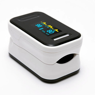 Fingertip Pulse Oximeter PR Medical and Silicone protective cover Blood Oxygen Saturation Meter CE SPO2