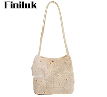 Finiluk Women Satchels Fashion Bottega Veneta Ladies Woven Bags Casual Tote Bag Lace Shoulder Bag Handbags BIZ174 PM49