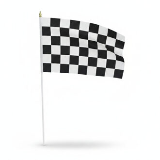 Finish vlag zwaaivlag