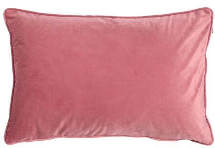 FINN - Kussenhoes 40x60 cm - velvet - effen kleur - Dusty Rose - roze