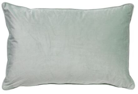 FINN - Kussenhoes 40x60 cm - velvet - effen kleur - Jadeite - lichtgroen