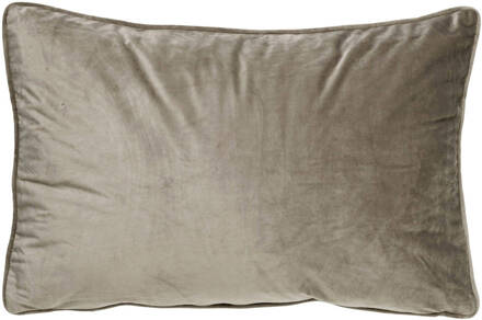 Finn - Sierkussen Velvet Driftwood 40x60 Cm - Taupe - Bruin