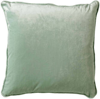 Finn - Sierkussen Velvet Jadeite 60x60 Cm - Groen