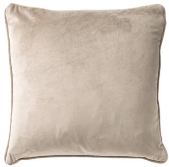 Finn - Sierkussen Velvet Pumice Stone 60x60 Cm - Beige