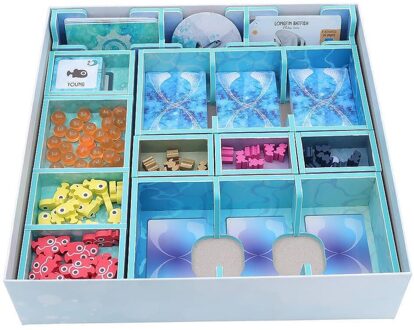 Finspan Bordspel Organiser (Gekleurd)