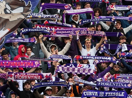 Fiorentina - Genoa (Serie A) (Vliegtuig)