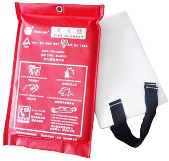 Fire Deken Fiberglass Fire Vlamvertragende Emergency Survival Fire Onderdak Veiligheid Cover Fire Emergency Deken