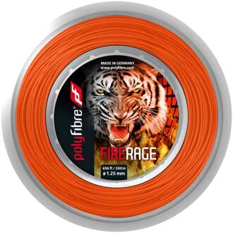 Fire Rage 200m Rol Snaren rood - 1.15,1.20,1.25,1.30