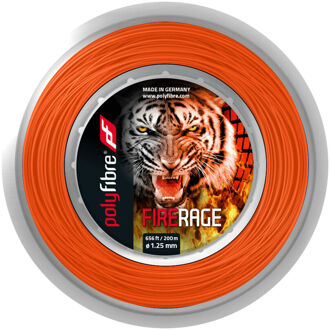 Fire Rage 200m Rol Snaren rood - 1.15,1.25,1.30