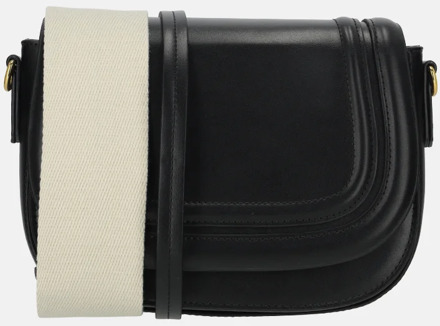 Firenze crossbody tas black Zwart