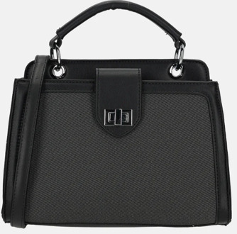 Firenze handtas black Zwart
