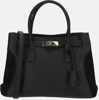 Firenze handtas black Zwart