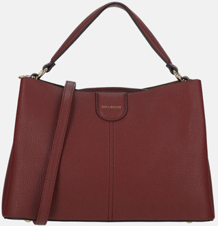 Firenze handtas burgundy Donker rood