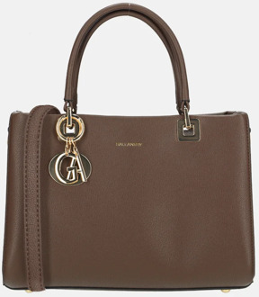 Firenze handtas coffee Donkerbruin