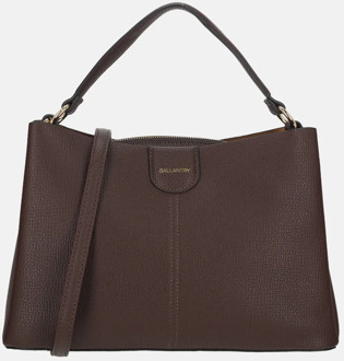 Firenze handtas coffee Donkerbruin