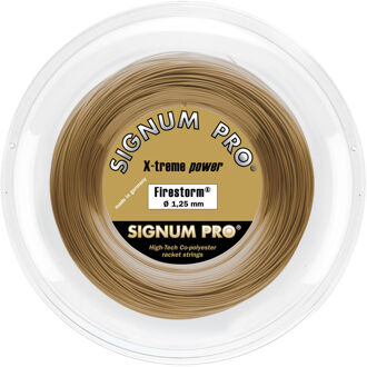 Firestorm Metallic Rol Snaren 100m-Goud - 1.25,1.30