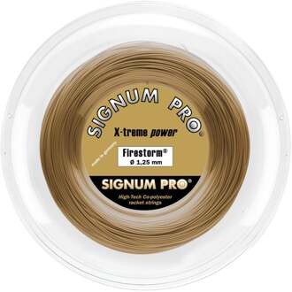 Firestorm Metallic Rol Snaren 100m-Goud - 1.30