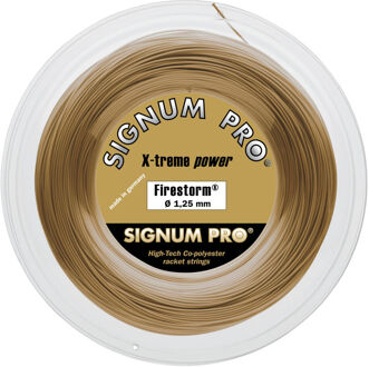 Firestorm Metallic Rol Snaren 200m-Goud - 1.20
