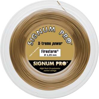 Firestorm Metallic Rol Snaren 200m goud - 1.30