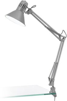 Firmo Tafellamp - E27 - 73 cm - zilver Zilverkleurig